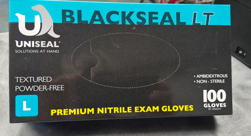Libertyware Nitrile Gloves Black